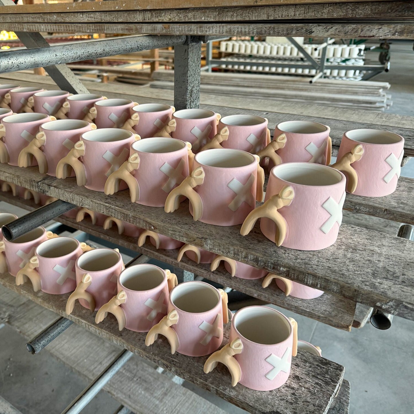 Handmade Cartoon Character Mug 手作り アニメ キャラクター マグカップ